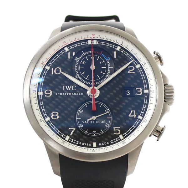 IWC ポルトギーゼヨットクラブボルボ 45.4mm IW390212 メンズ 腕時計【Aランク】【中古】