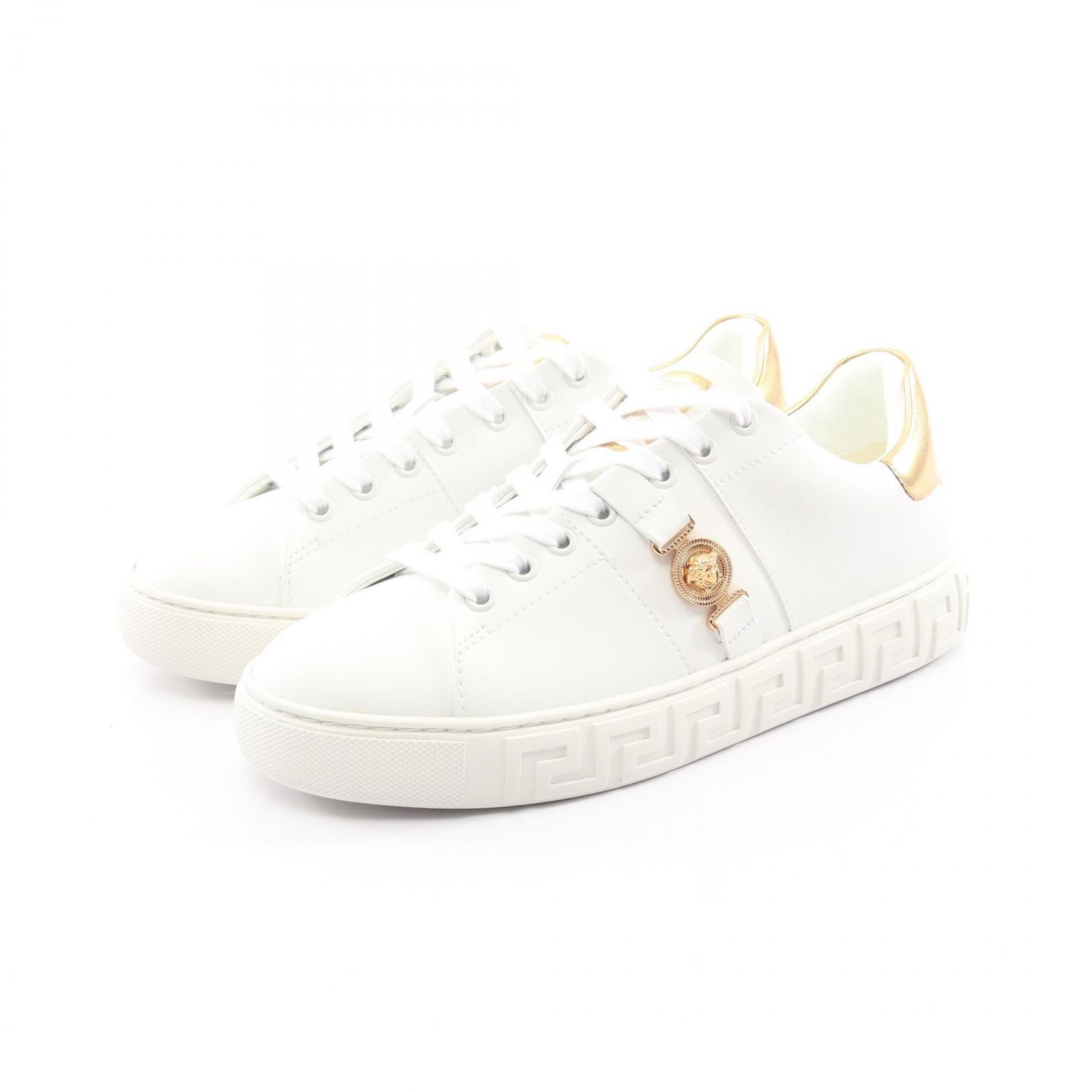 VERSACE ヴェルサーチ グレカ メドゥーサ スニーカー 46,680円