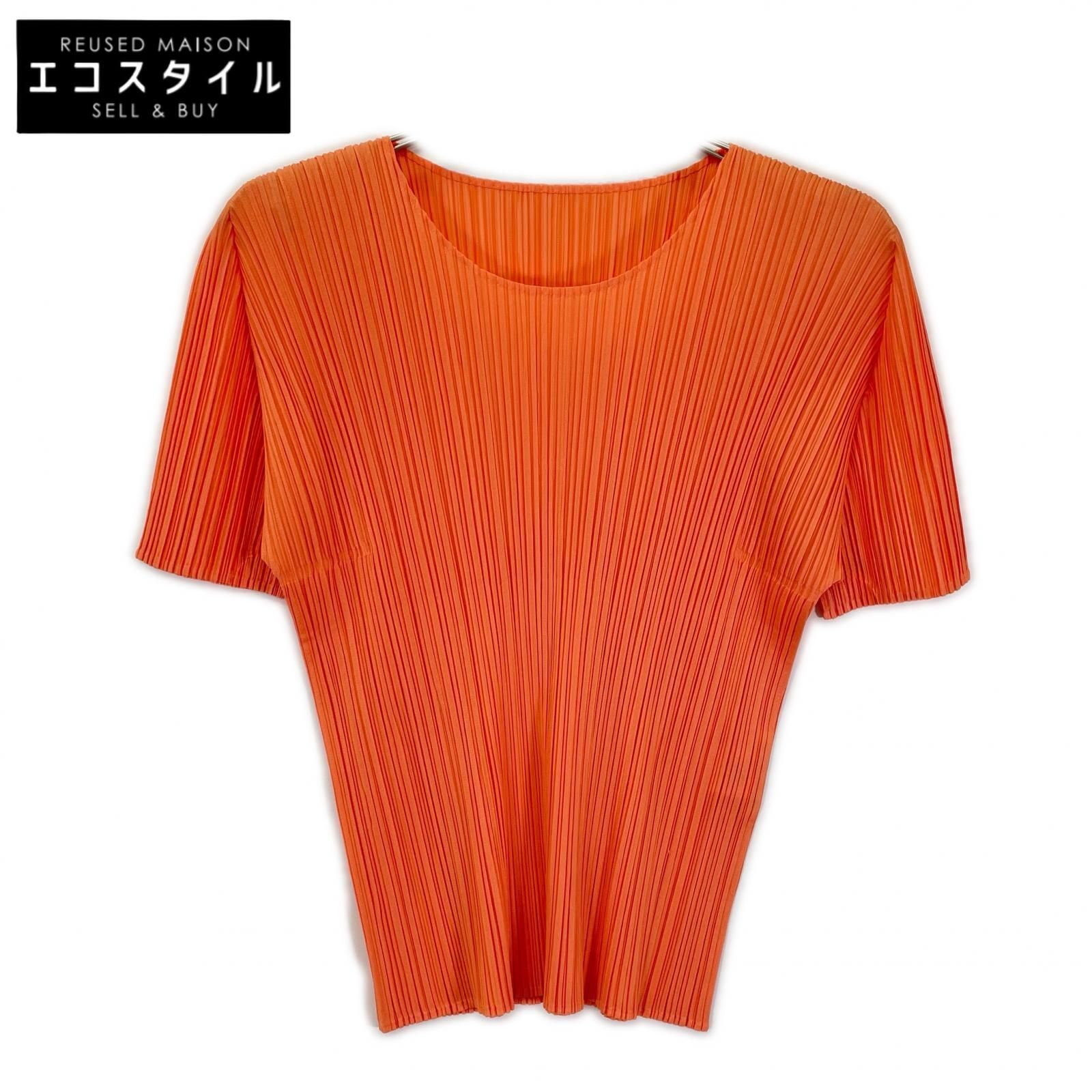 PLEATS PLEASE　プリーツプリーズ　21AW PP13-JK111 サーモンピンク 半袖カットソー　4