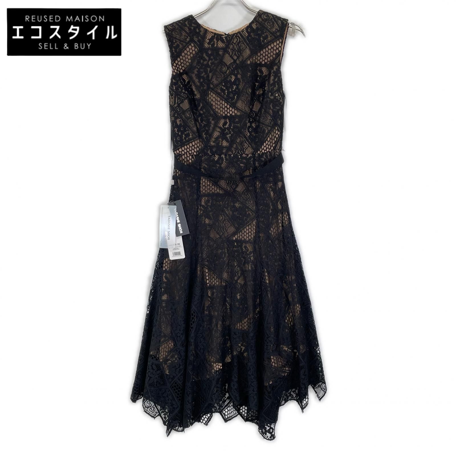 TADASHI SHOJI タダシショージ BWK18698MDJ ブラック エンブロイダリーワンピース 2