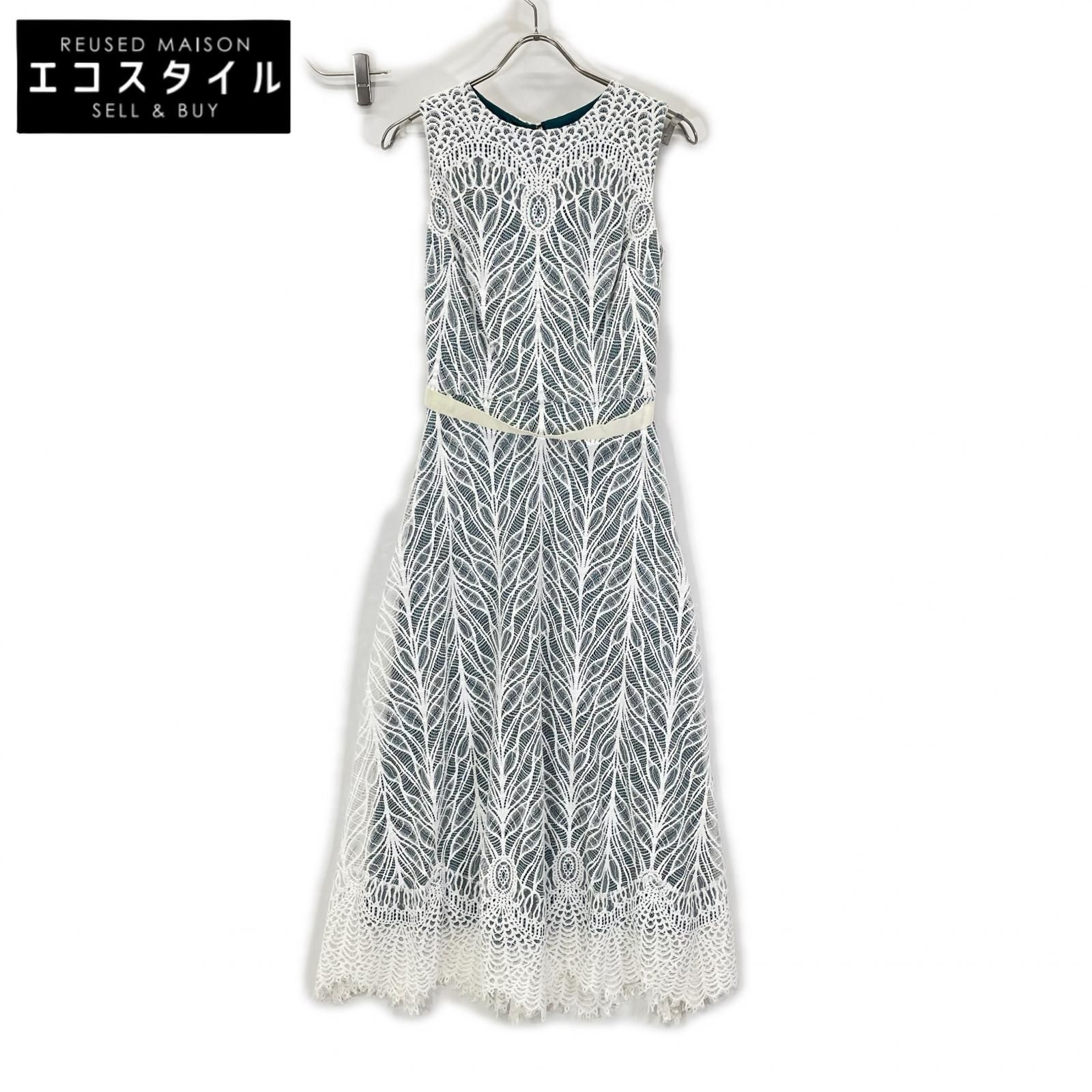 TADASHI SHOJI タダシショージ BTY18698MDJ ホワイト エンブロイダリーワンピース 2