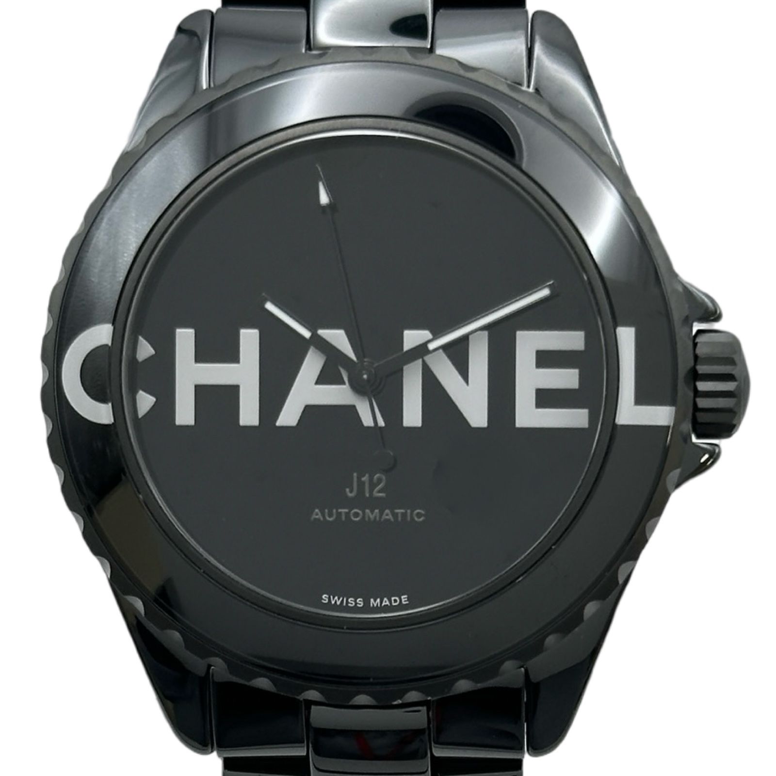シャネル CHANEL J12 ウォンテッド ドゥ シャネル 38MM H7418 ブラック セラミック 自動巻き ユニセックス 腕時計 244,350円