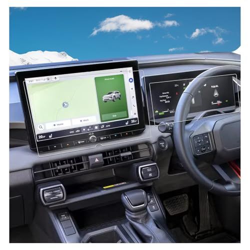 【反射防止 ナビ +メーター保護】新型RAV4 6代目 12.9インチ ナビ 保護シート+12.3インチメーターフィルム ディスプレイ 液晶保護 マット加工 9H 防指紋 高感度タッチ 傷＆汚れ防止 貼付簡単 トヨタ 新型 rav4 アクセサリー カスタムts