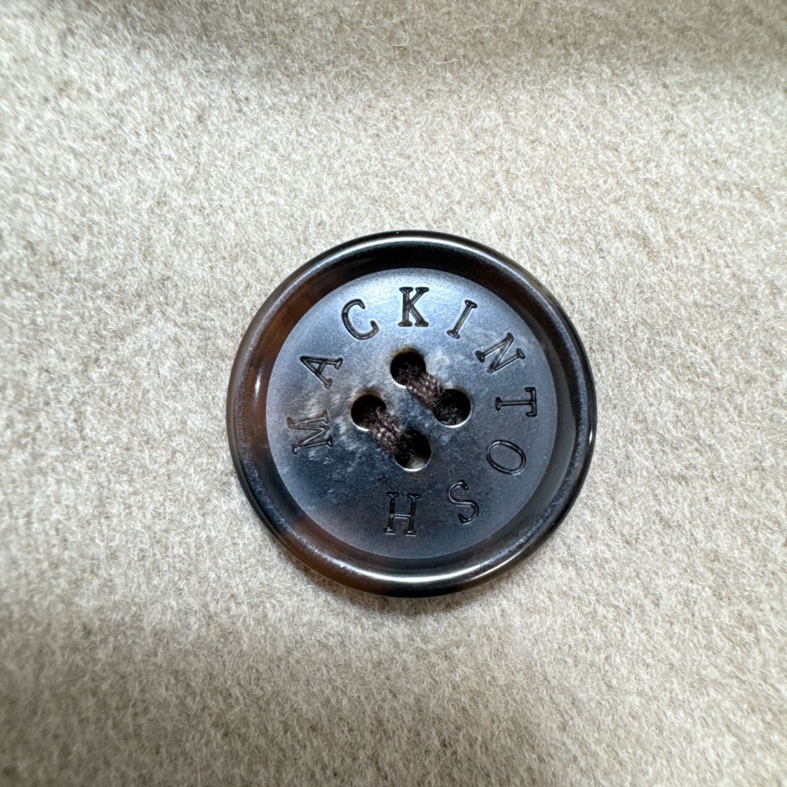 MACKINTOSH LONDON マッキントッシュロンドン カシミヤ混 Pコート