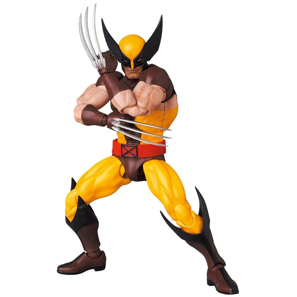 新品未開封 メディコム・トイ MAFEX マフェックス No.138 WOLVERINE ウルヴァリン (BROWN COMIC Ver.) 全高約145mm 塗装済み アクションフィギュア 12,320円