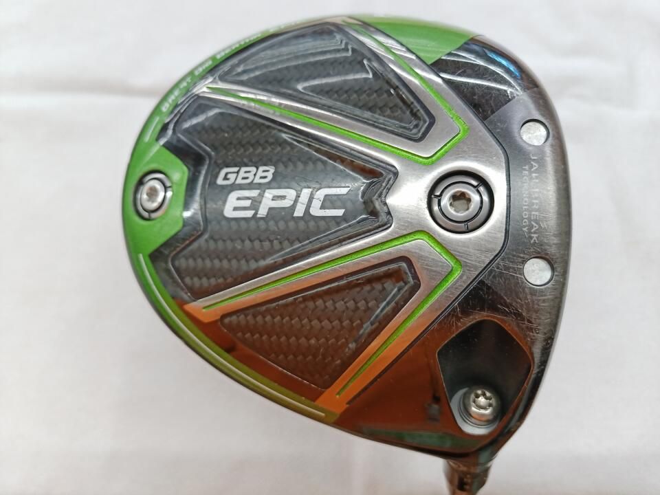 キャロウェイ　GBB EPIC SUB ZERO US　9度　Speeder EVOLUTION ２ 665 TS　Sフレックス　ドライバー　中古　ゴルフドゥ！福山王子店【最短即日発送】