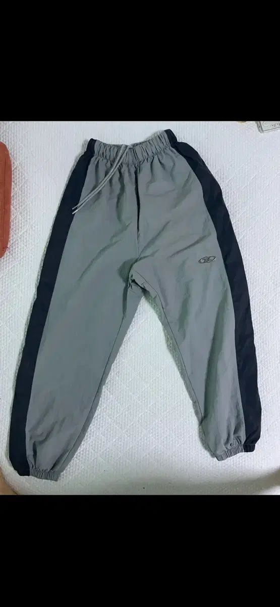 BORN TO WIN シルバー ロゴ メッシュ裏地 ナイロン ショーツ L グレー
