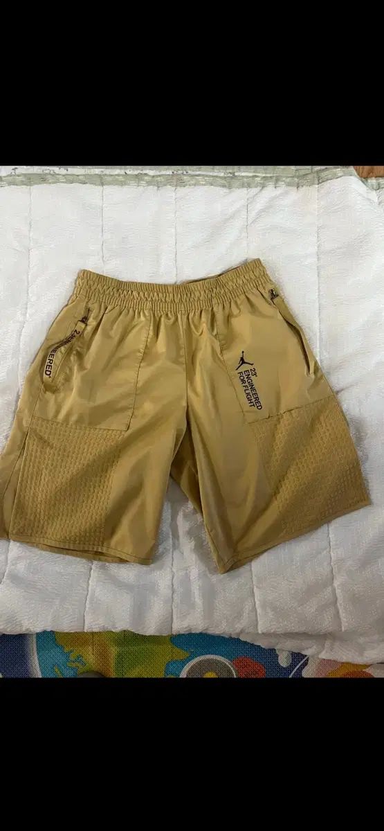 ジョーダン 23 エンジニアード プレミアム ウーブン ハーフパンツ ベージュ L