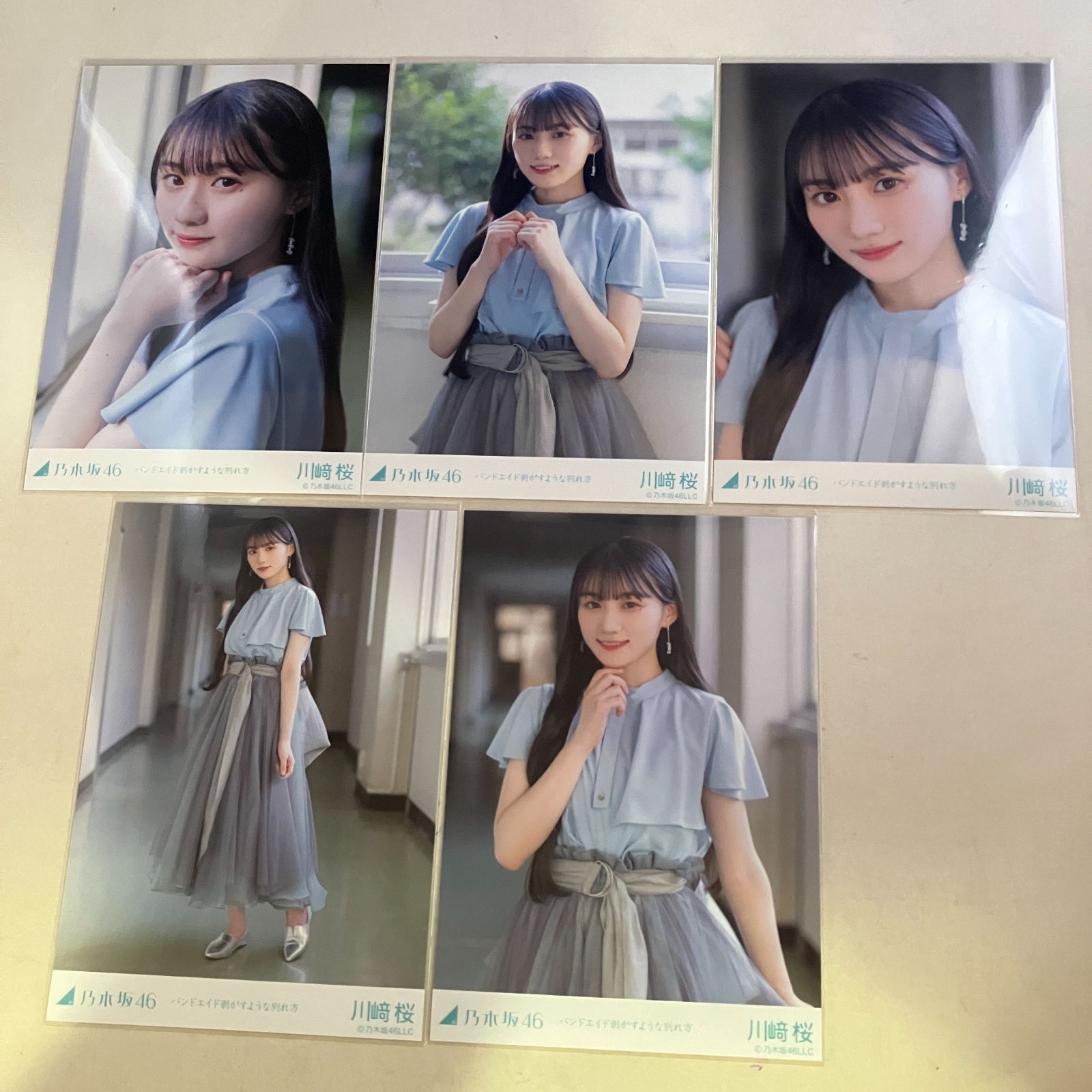 乃木坂46 川崎桜 生写真 コンプ 5セット NL8027P f115 - メルカリ