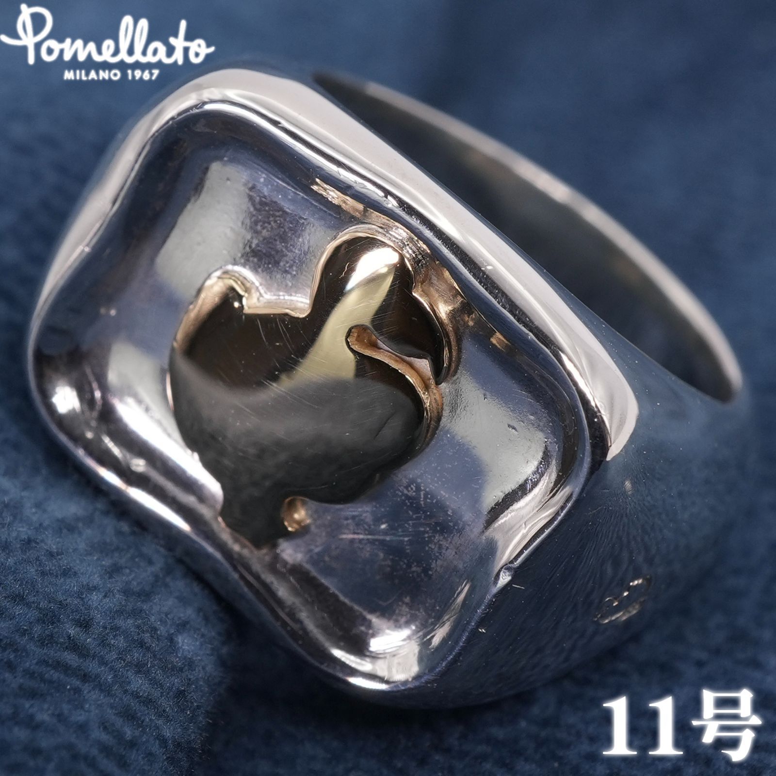 ポメラート ドド コンビ ゴールド シルバー リング 鳥 /26-0713 32,370円