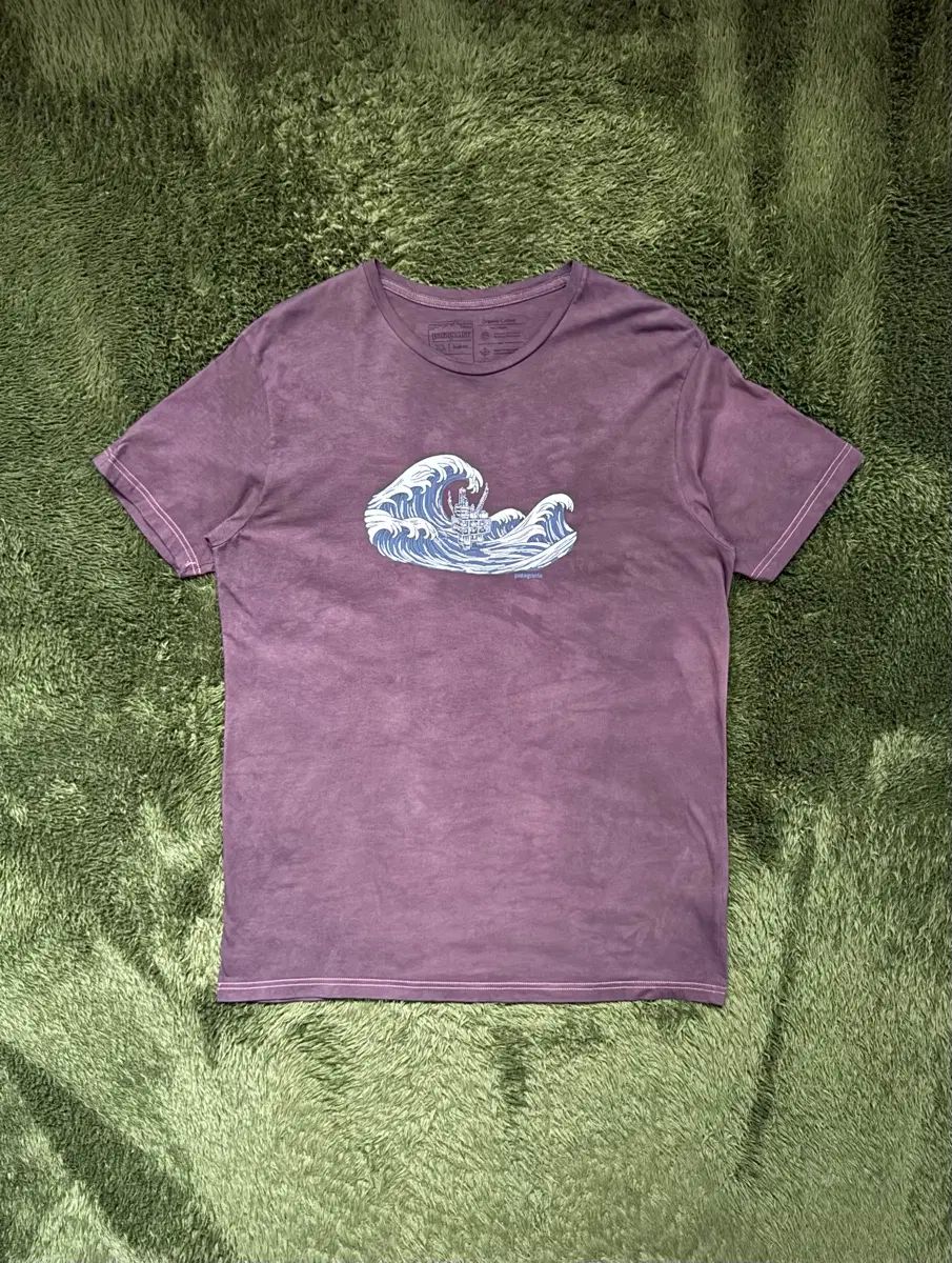 XL patagonia パタゴニア ハンド ダイング スリム フィット オーガニック コットン Tシャツ