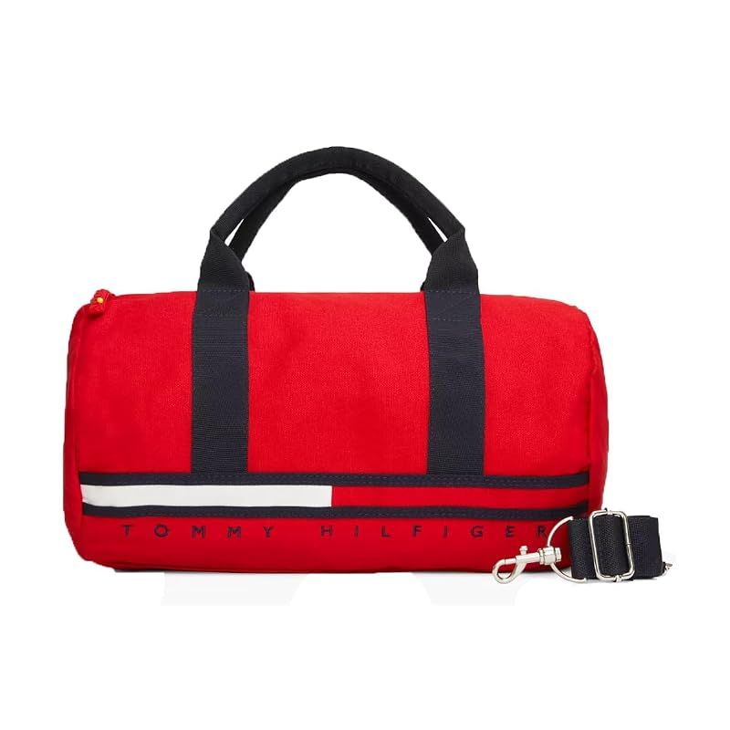 【新品】 [トミー ヒルフィガー] ボストン ダッフル バッグ Tommy Hilfiger Mini Duffel Bag 6944610-611 (レッド) [並行輸入品] 8,785円