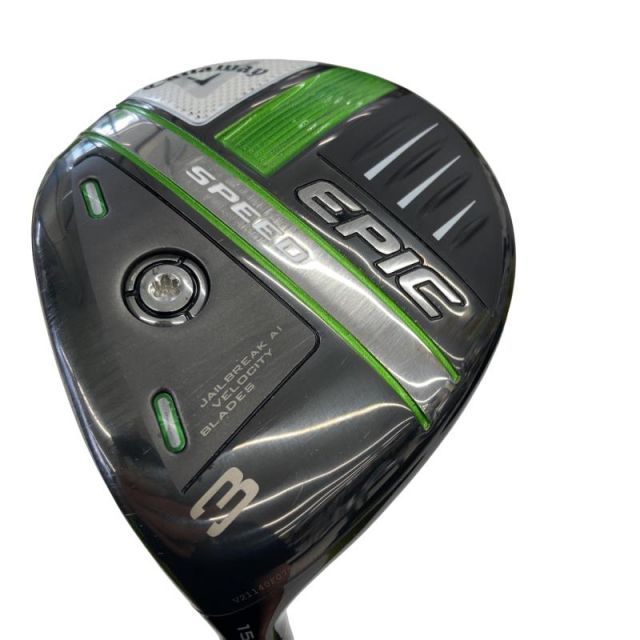 【中古】 キャロウェイ EPIC SPEED 3W レフティ フェアウェイウッド FW Diamana 50 for CW(2021 EPIC FW) (フレックスSR) メンズ 男性用 左利き レフティ 左用 Cランク ゴルフクラブ