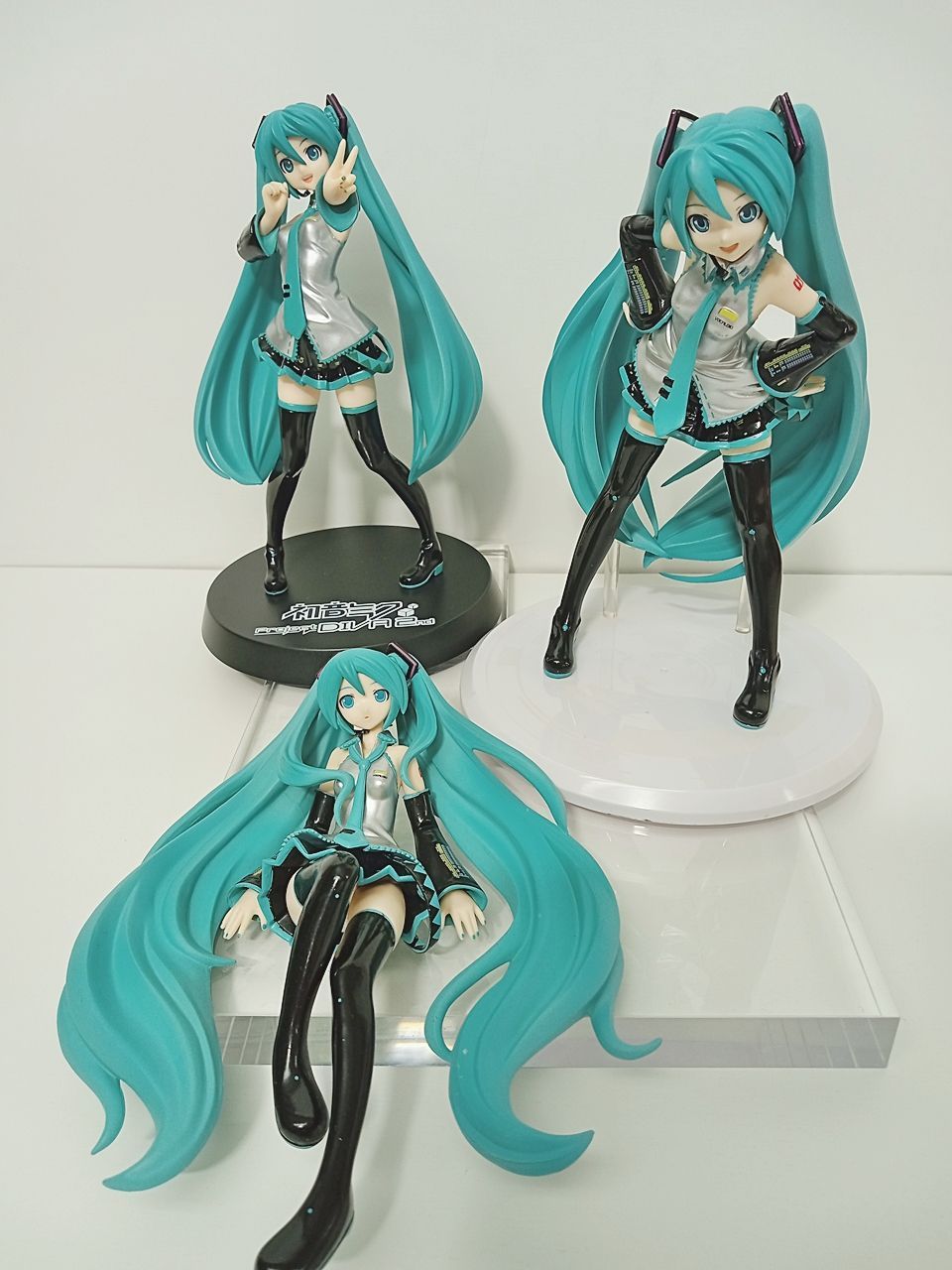 初音ミク Project DIVA / Angel Breeze / Project DIVA 2nd フィギュア 本体のみ 3点セット 中古 [MO-8292]