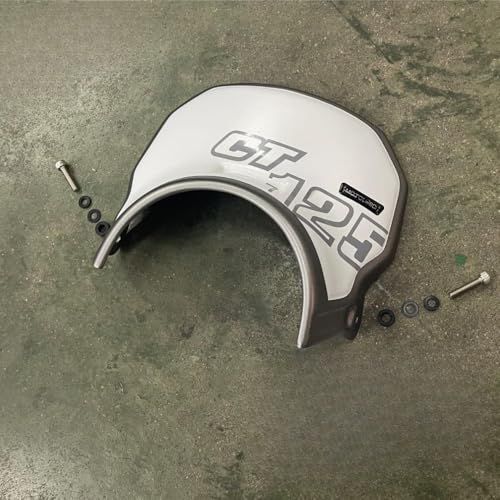 MotolordD ホンダハンターカブCT125用メーターバイザシールド/ Windshield Meter Visor for Honda CT125 /メーター用風防 (Silver)mt 59672d49