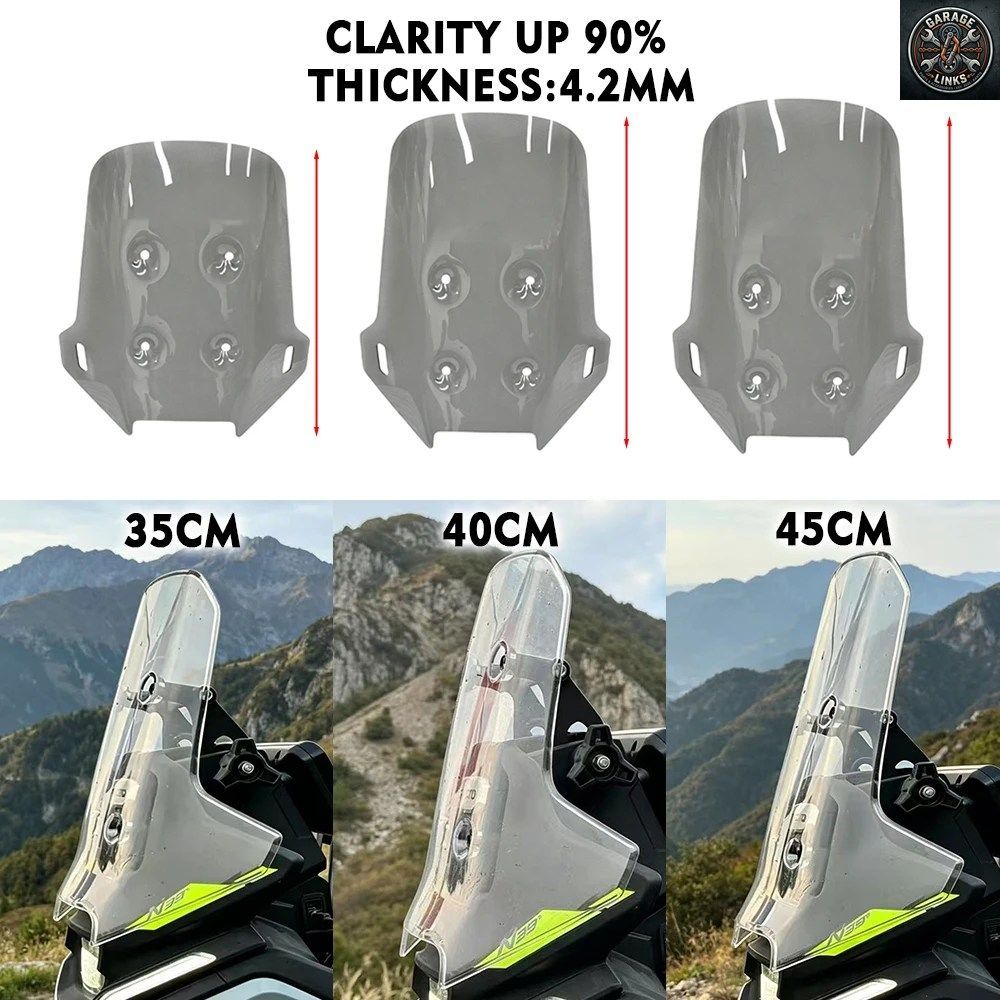 CFMOTO CF 450MT MT450 2024 - 26 オートバイ用ウインドスクリーン フロントウインドスクリーン ウインドシールド 450 MT 高さのあるウイン 12,080円