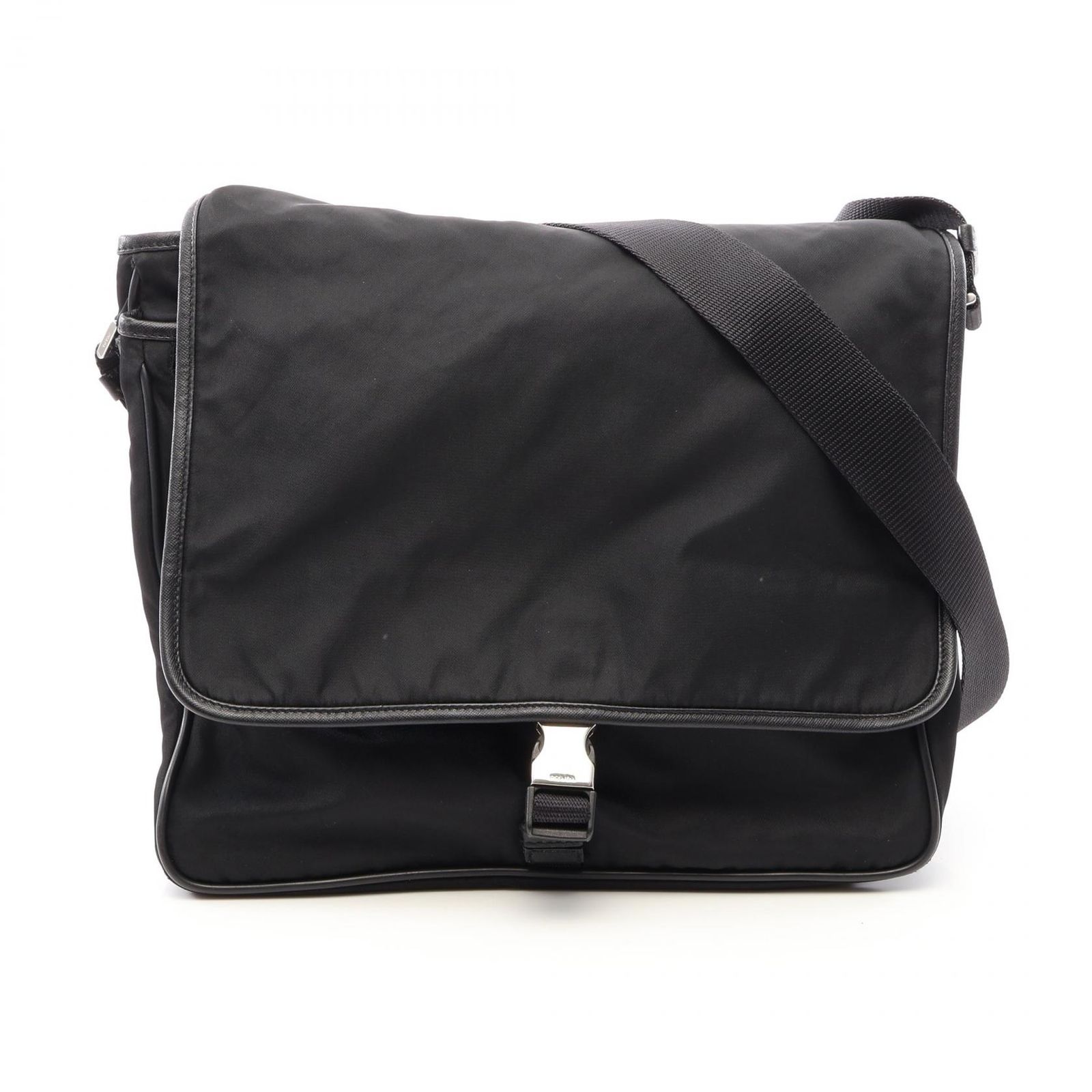 プラダ PRADA ショルダーバッグ V166 ナイロン サフィアーノレザー メッセンジャーバッグ ユニセックス Used B 34,970円