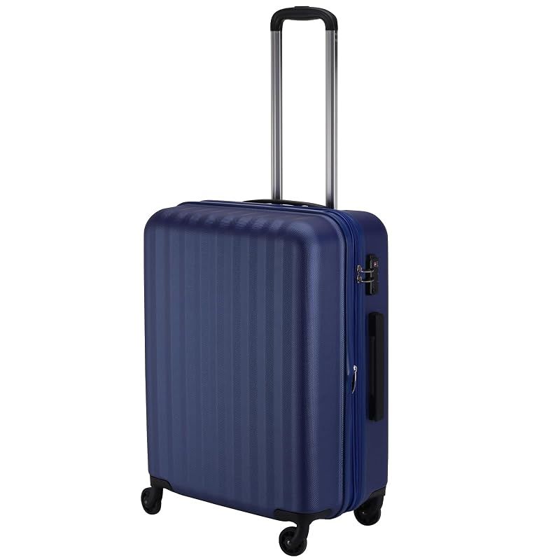 【新品】 [アクタス] スーツケース キャリーケース ジッパーキャリー 拡張 キズに強いエンボス加工 約60(67) L 約3.4kg 74-30760