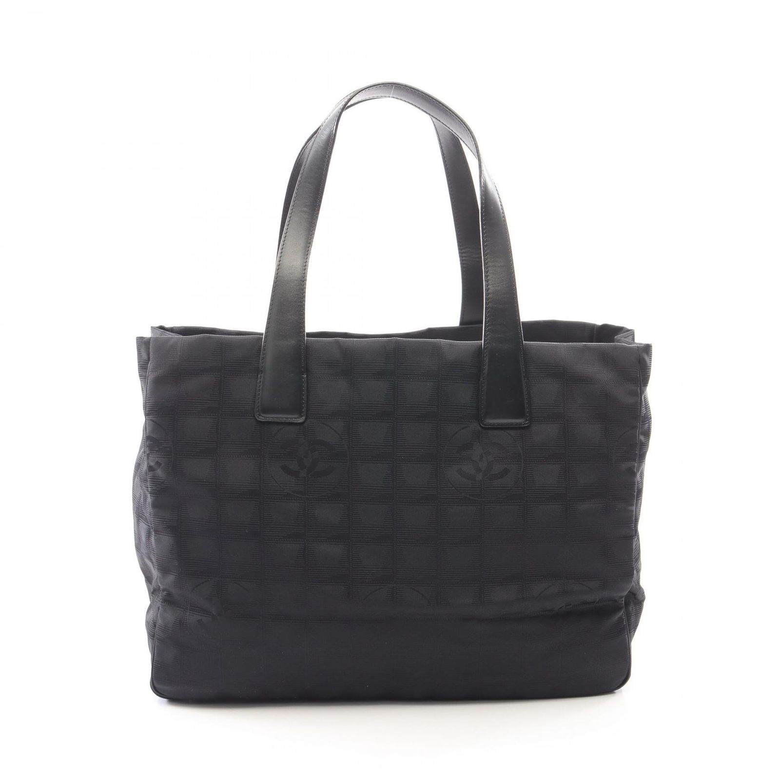 シャネル CHANEL トートバッグ ニュートラベルラインMM A15991 ブラック レザー ニュートラベルトートMM レディース Used A