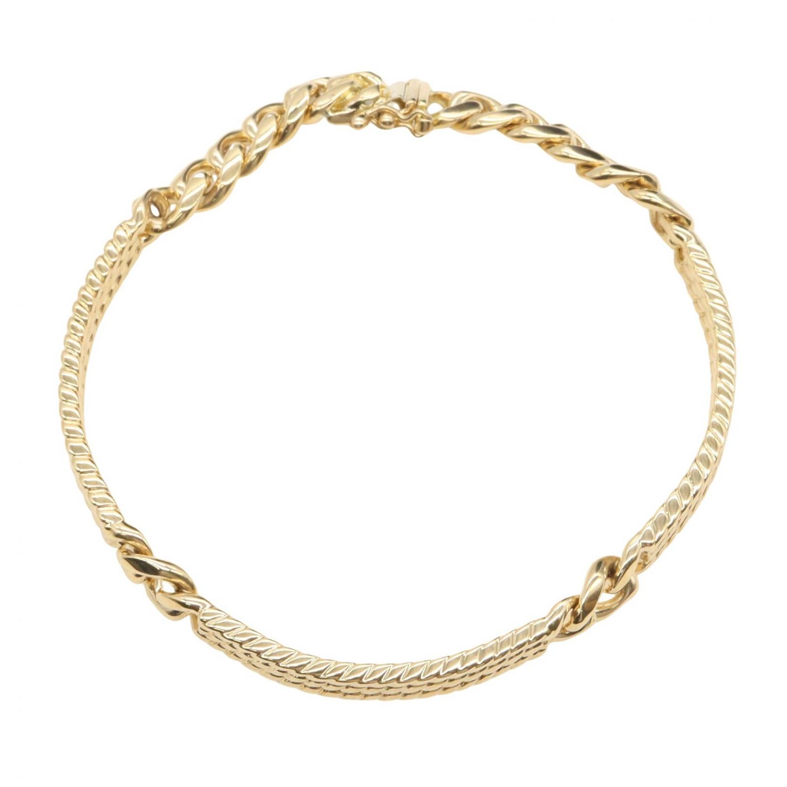 ジュエリー JEWELRY ブレスレット ブレスレット K18 29.7g 腕回り18㎝ K18（イエローゴールド） ブレスレット ユニセックス Used A 378,360円