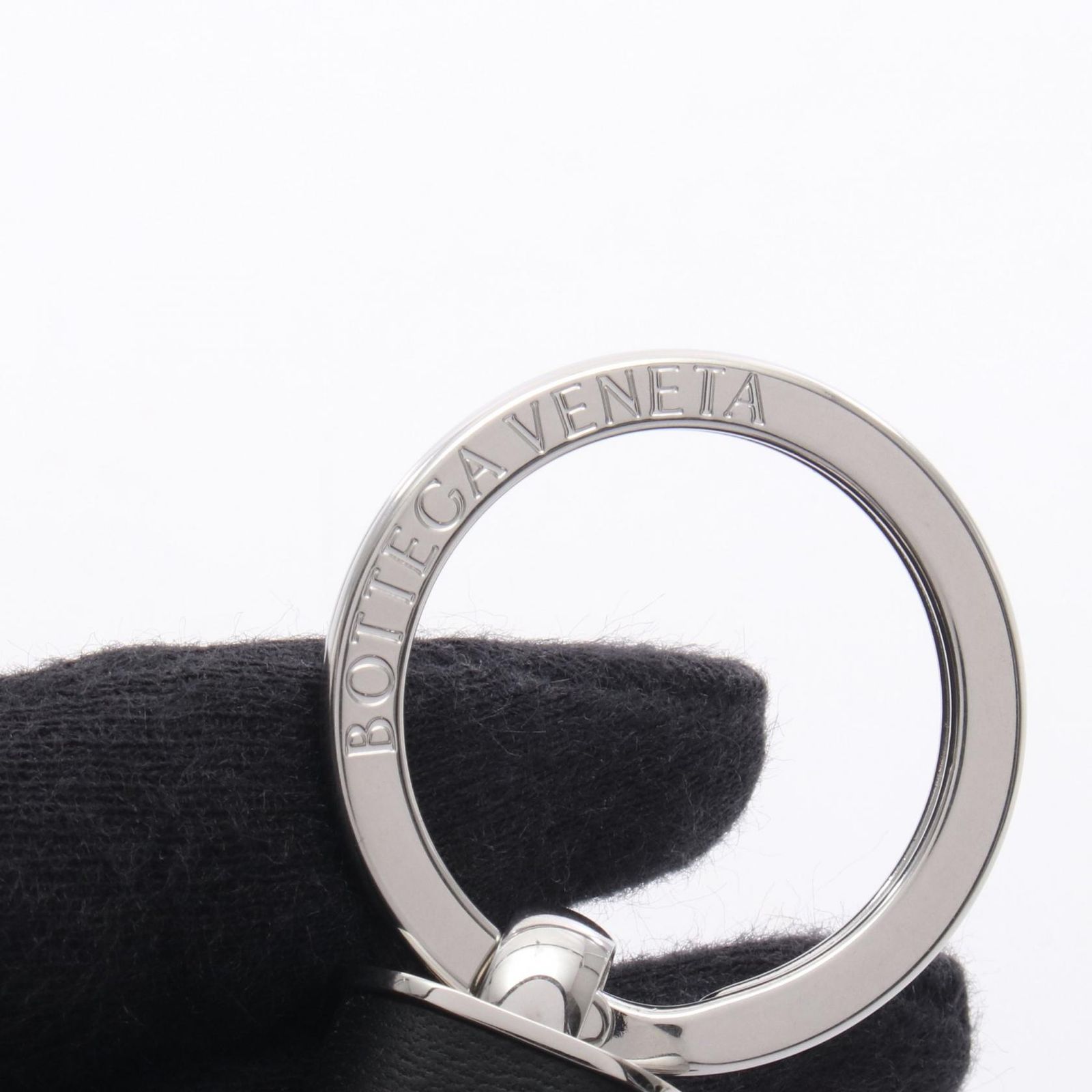 ボッテガヴェネタ BOTTEGA VENETA キーホルダー イントレチャート 709727VMAY18803 レザー キーホルダー メンズ 新品