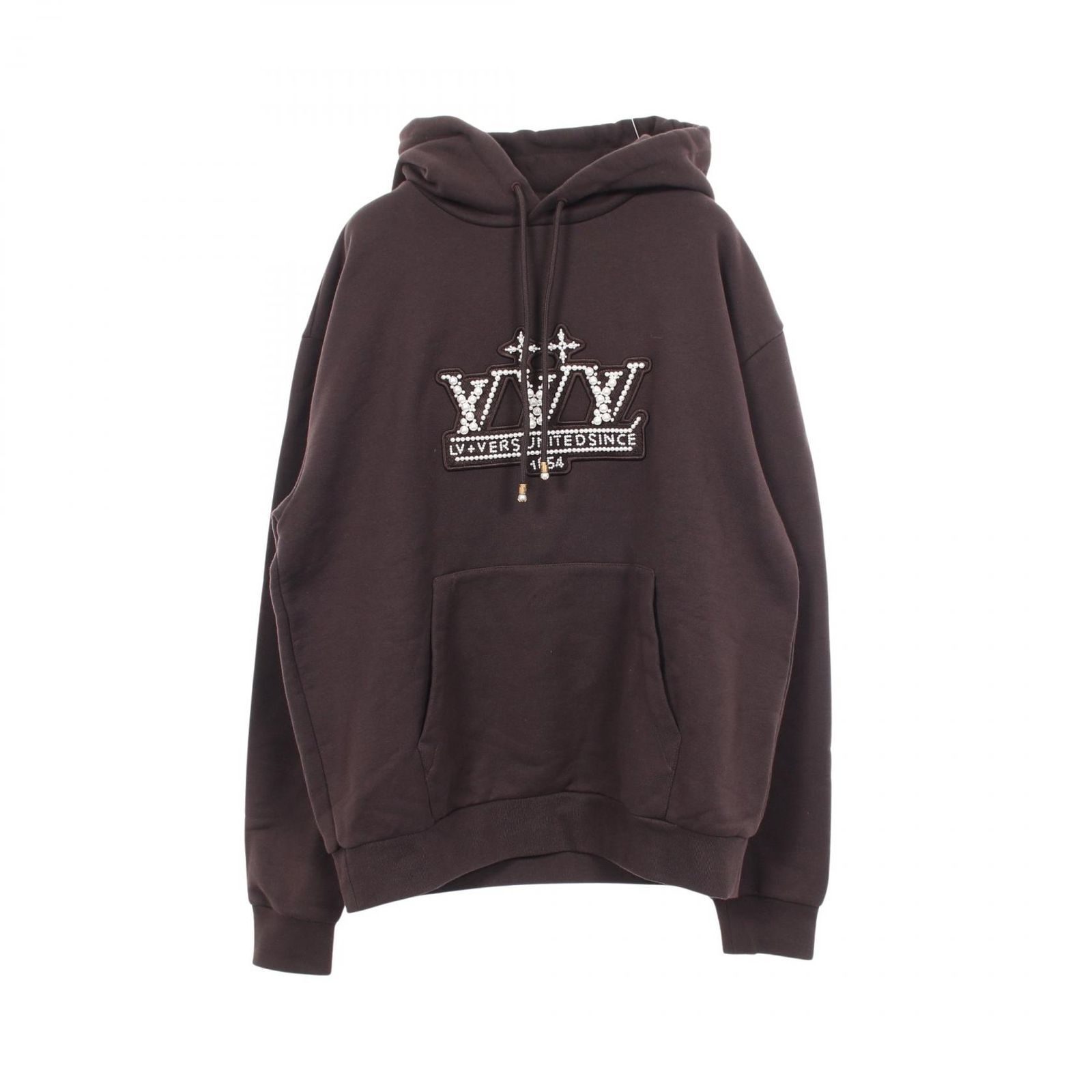 ルイ・ヴィトン LOUIS VUITTON パーカー パール エンベリッシュド RM251M ZA8 HSY92W コットン パーカー メンズ 未使用