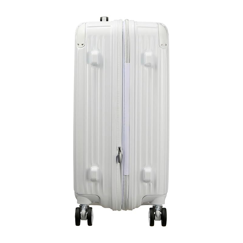 【新品】 [シフレ]抗菌 拡張 スーツケース Mサイズ ジッパータイプ TRIDENT TRI2035K-56 ホワイト