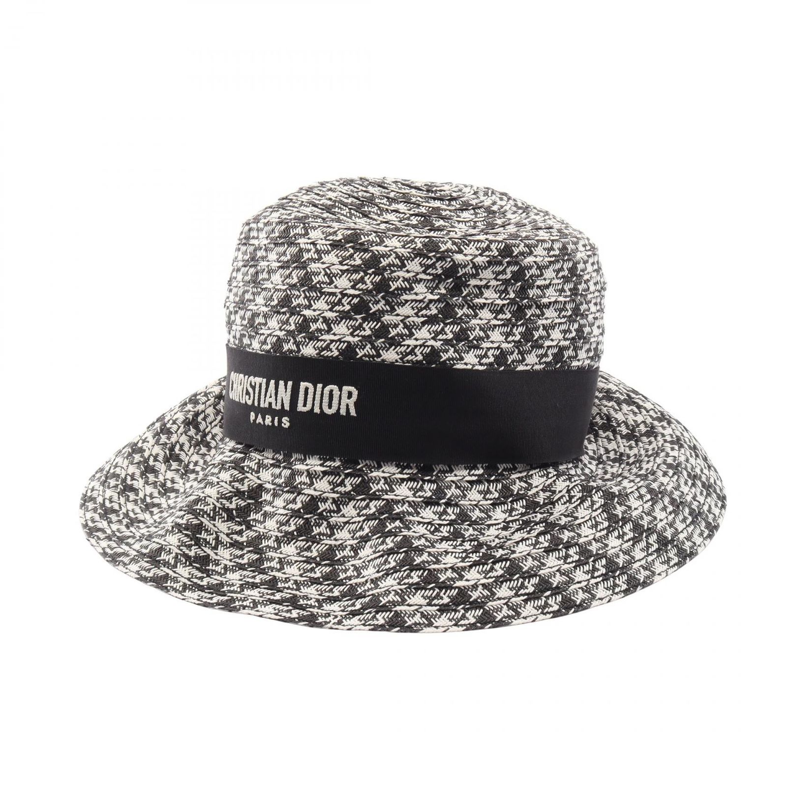 ディオール Dior ハット D-Bobby ロゴ刺繍 総柄 その他 帽子 レディース Used A