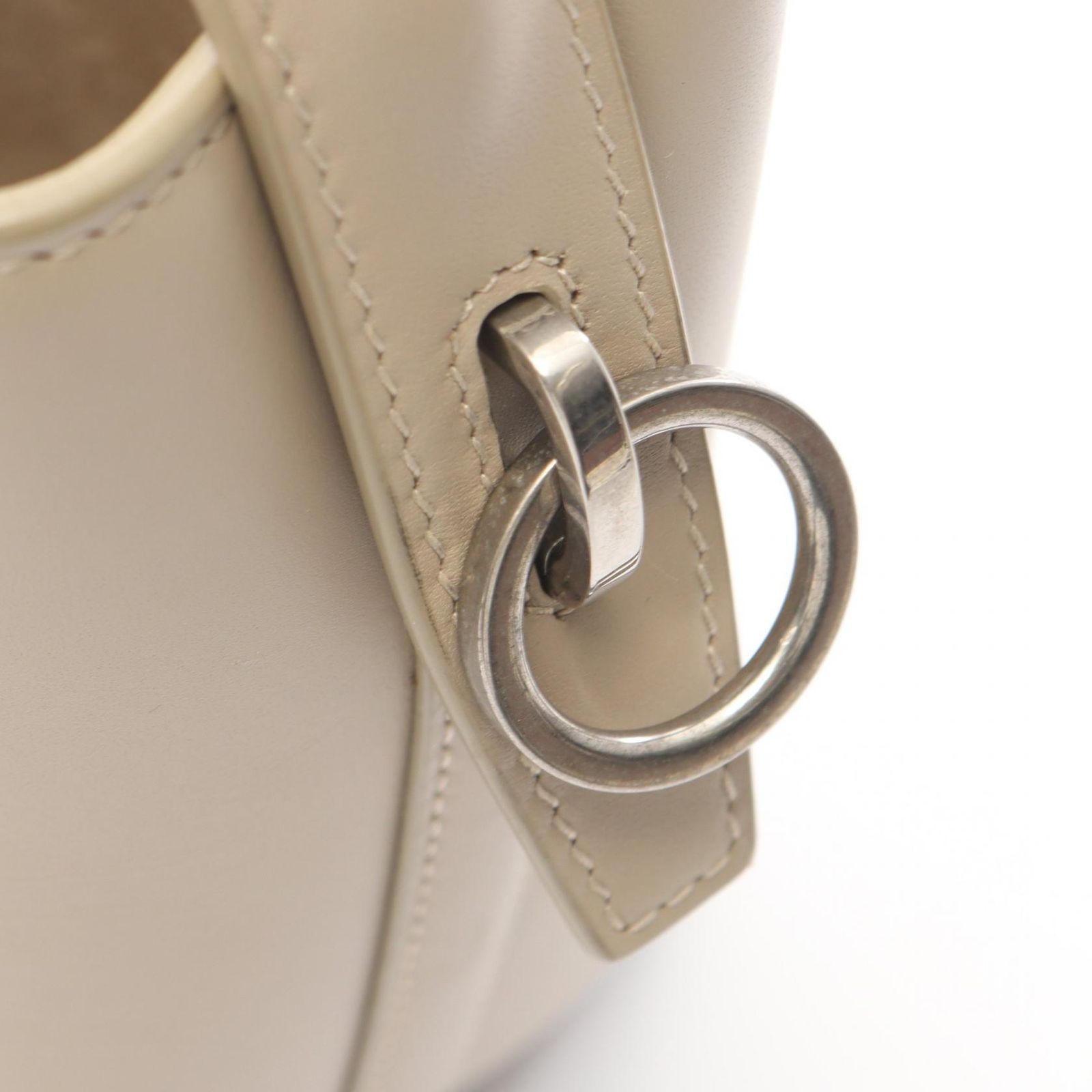 サンローランパリ SAINT LAURENT PARIS ハンドバッグ LE 37 スモール 2WAY 749036 ベージュ レザー LE37 スモール レディース Used A