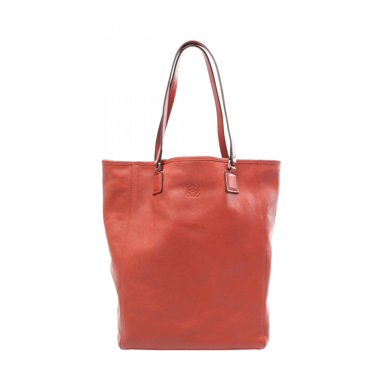 ロエベ LOEWE トートバッグ アナグラム レザー トートバッグ レディース Used A