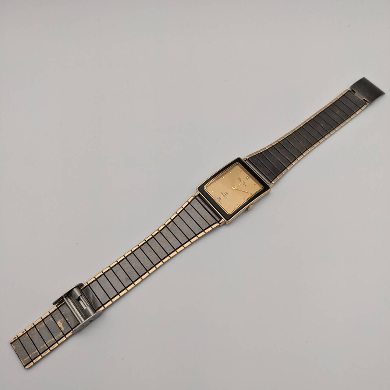 稼働品・電池交換済】BenRus ベンラス BR-022M メンズ 腕時計 スクエア 