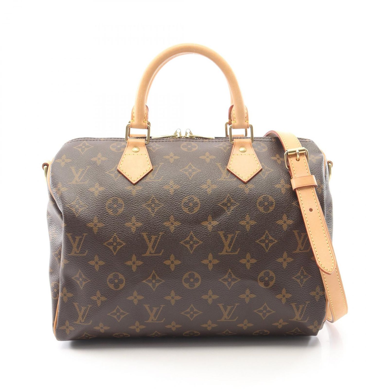 ルイ・ヴィトン LOUIS VUITTON ハンドバッグ スピーディ バンドリエール30 モノグラム 2WAY M40391 PVCコーティングキャンバス レザー スピーディ・バンドリエール30 142,400円