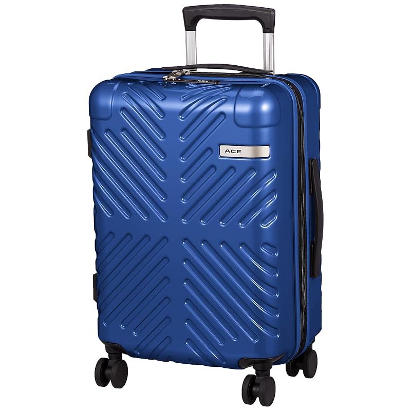 【新品】 [エース] スーツケース キャリーケース ラディアル 機内持込 Sサイズ 2-3泊 32L 3.0kg 双輪キャスター マチ付ポケット 06971 ブルー