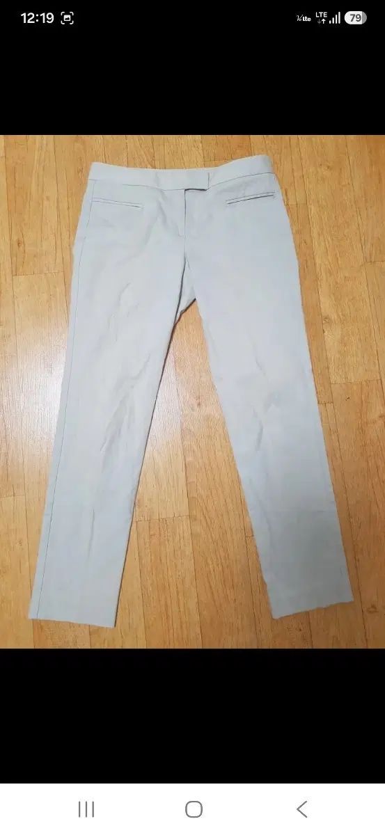 (正規品/高品質) セオリー Theory 薄くて軽いコットンストレッチ ズボン ベージュ 29 30インチ