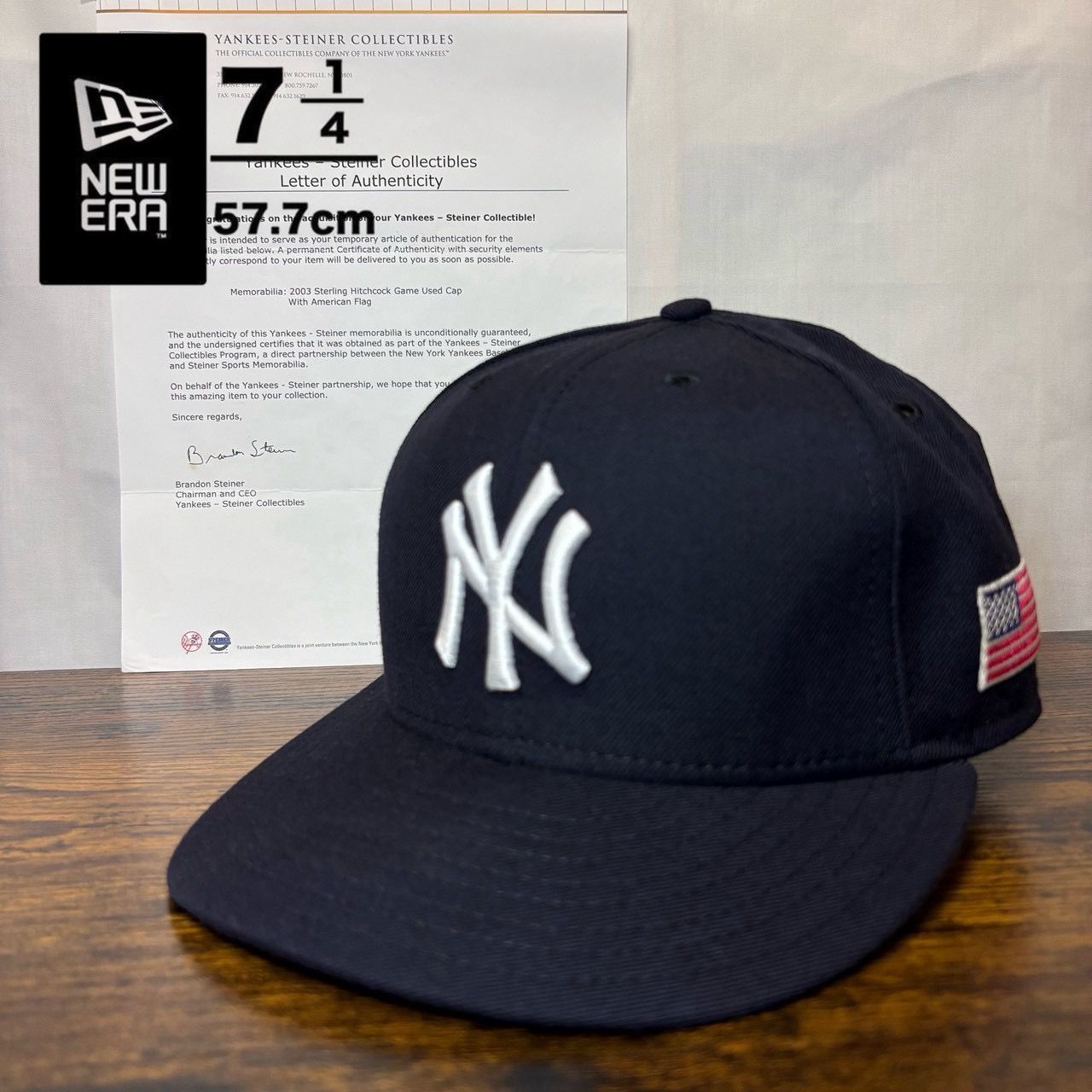 S87 ニューエラ 59fifty ヤンキース usa製 ヴィンテージ 2100