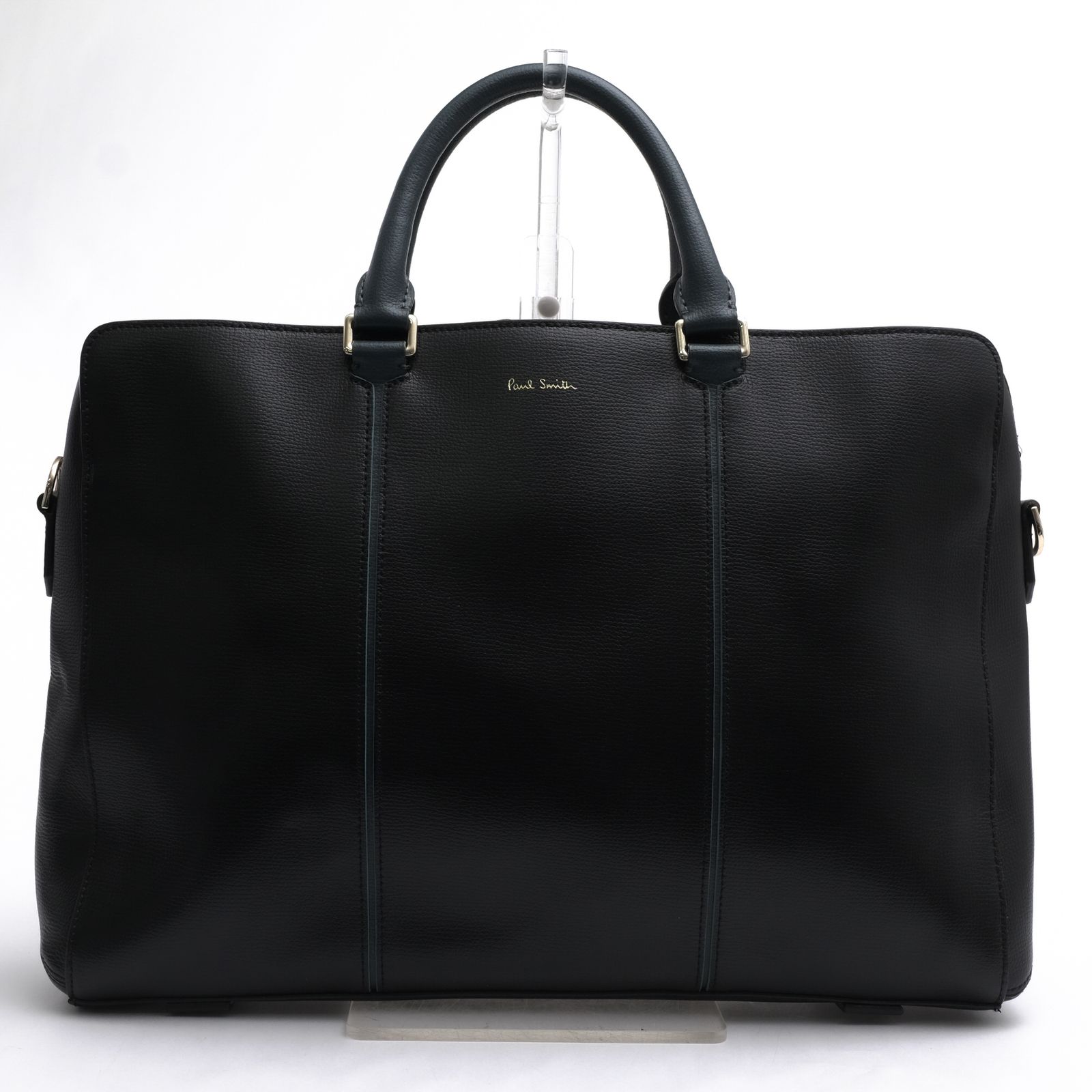 ポールスミス／Paul Smith バッグ ブリーフケース ビジネスバッグ 鞄 ビジネス メンズ 男性 男性用 レザー 革 本革 ブラック 黒 873723 N950 PSN950 カラーインセットハンドル 19,320円
