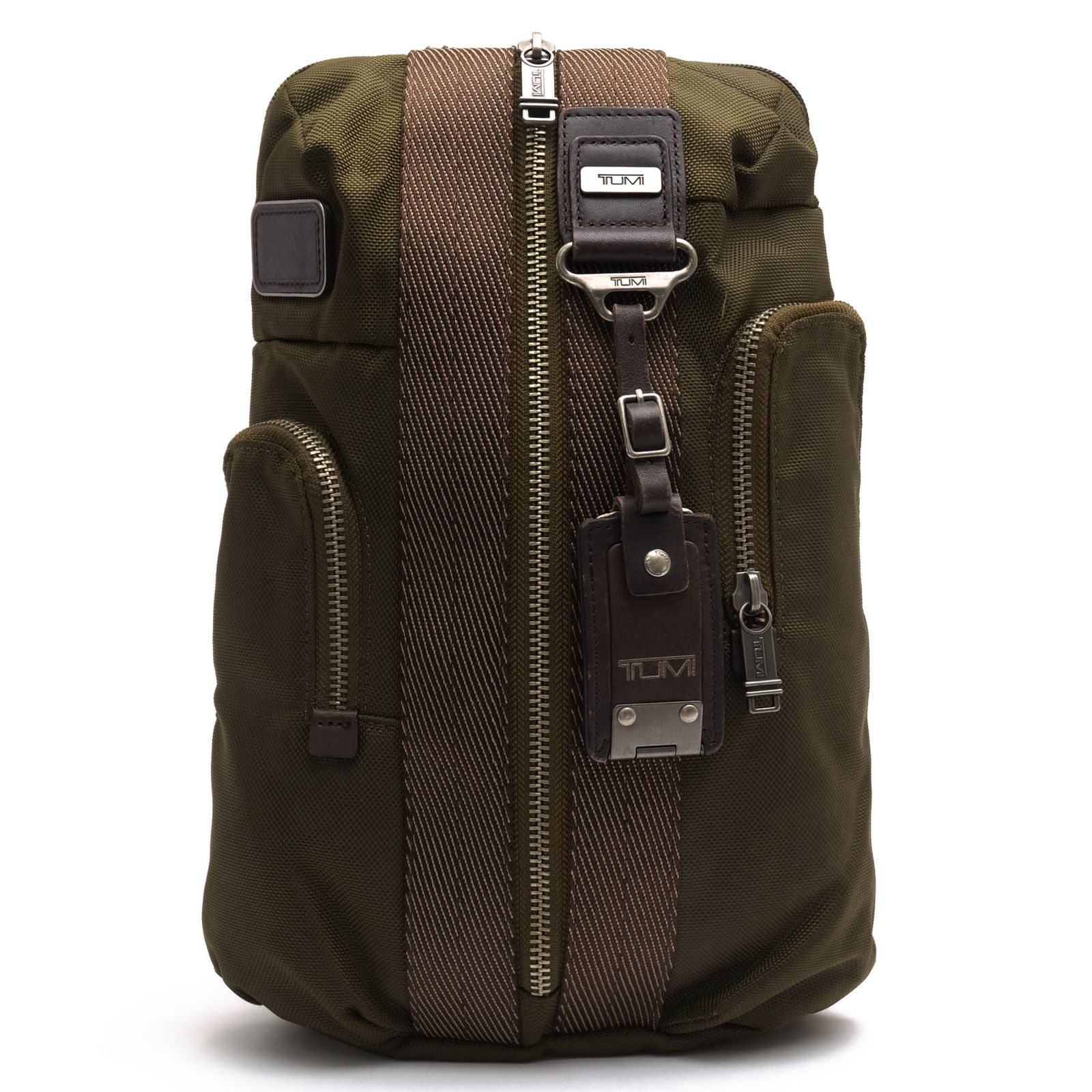 トゥミ／TUMI バッグ ショルダーバッグ 鞄 メンズ 男性 男性用 ナイロン レザー 革 本革 オリーブ カーキ 22318OLH ALPHA BRAVO アルファ ブラヴォ モントレー スリング ボディバッグ