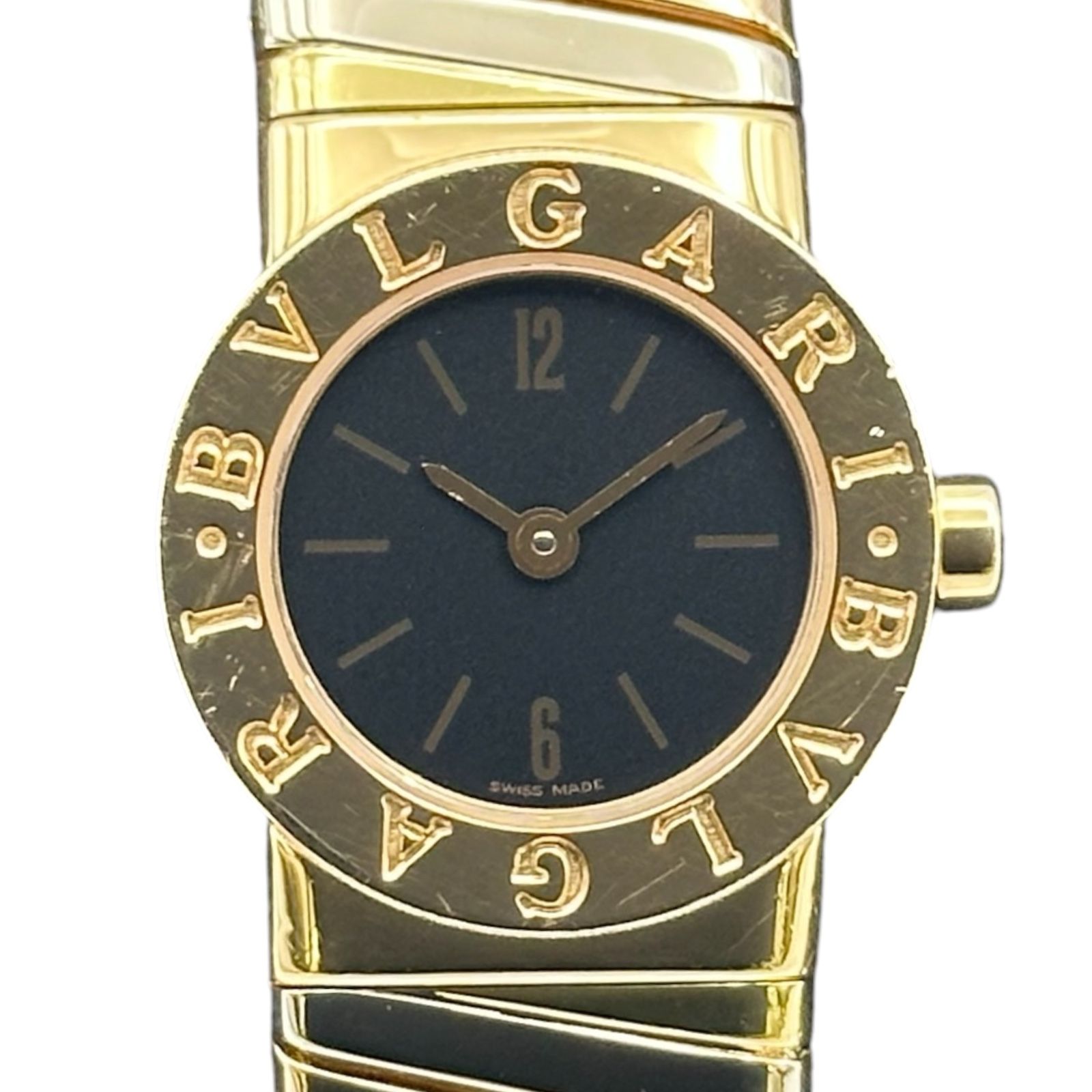 ブルガリ BVLGARI ブルガリブルガリ トゥボガス BB192T ブラック ゴールド クオーツ レディース 腕時計