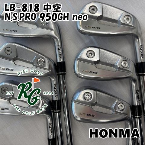 【中古】アイアンセット ホンマ LB-818 中空◆N.S.PRO 950GH neo◆S◆21[9223]