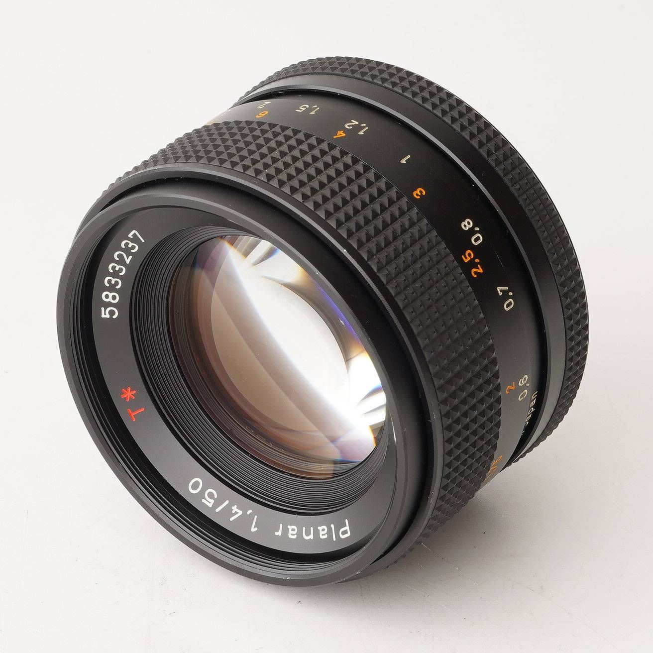 Contax Carl Zeiss Carl Zeiss Planar 50mm F1.4 T* AEJ Yashika Contax Mount