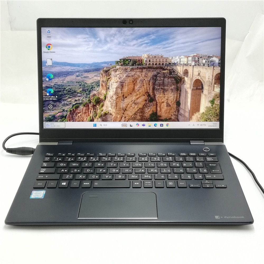 激安 Wi-Fi有 中古ノートパソコン 東芝 G83/DN Core i7 8550U 8GB 256G 高速SSD 無線LAN Bluetooth webカメラ Windows11 Office済 即使用可