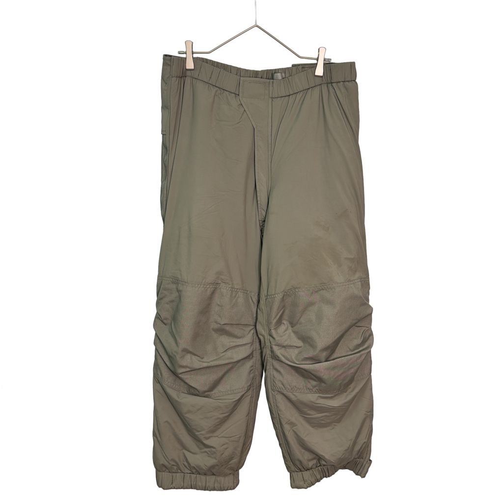 米軍実物 PRIMALOFT ECWCS GEN3 level7 パンツ ミリタリー グレー(メンズ MEDIUM REGULAR)中古 古着 Y7456
