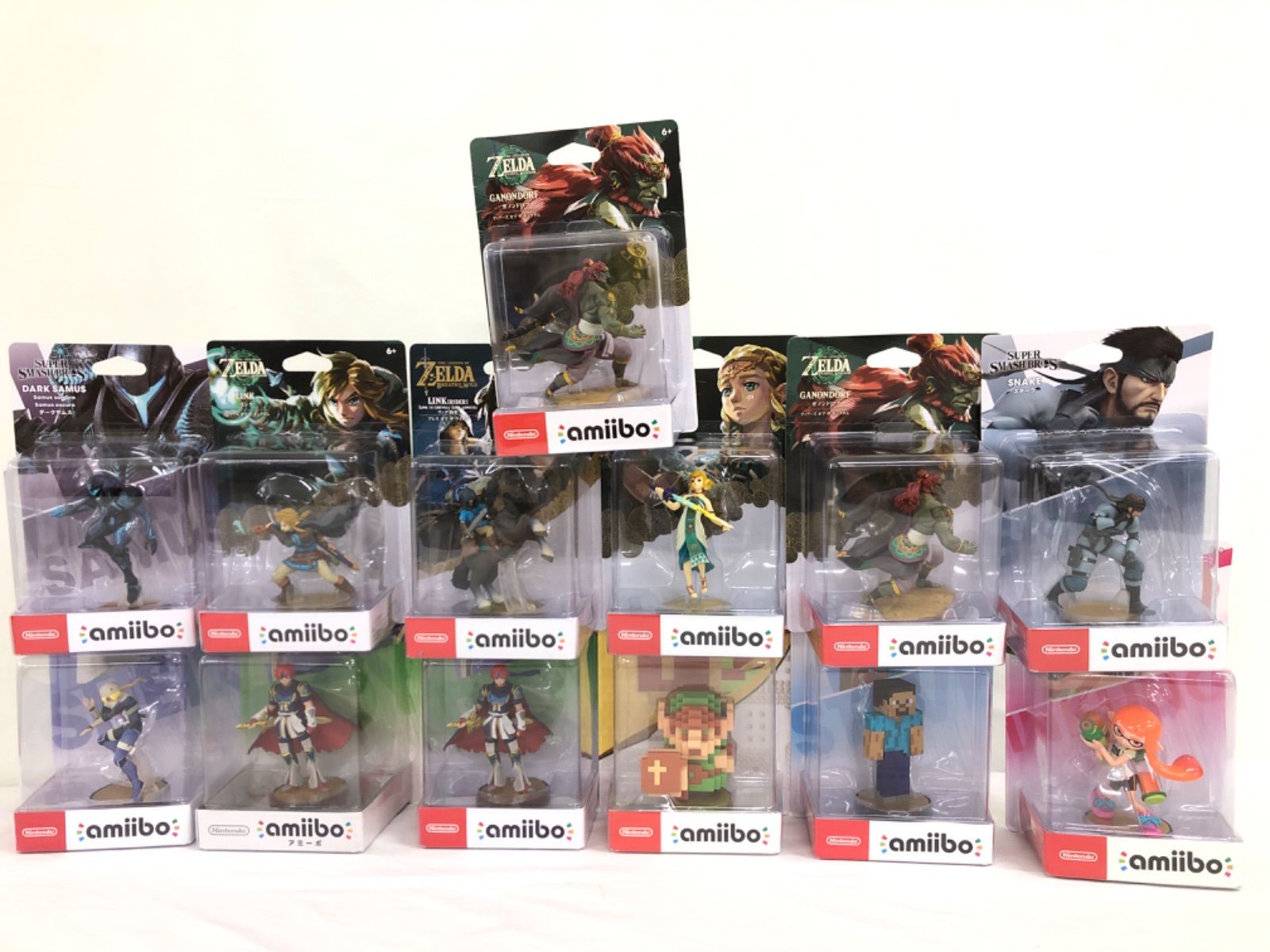 ★【amiibo】スマブラ&ゼルダの伝説シリーズ13点セット