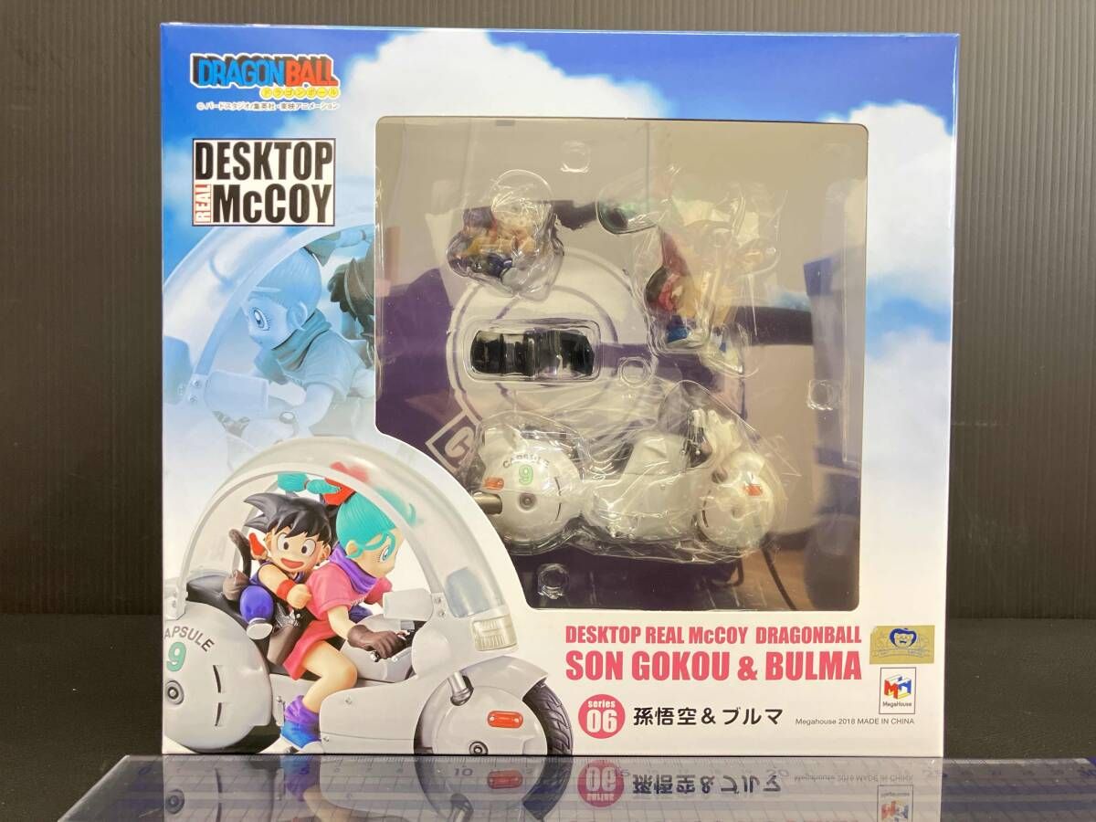 【未開封品】 メガハウス 孫悟空&ブルマ DESKTOP REAL McCOY 06 ｢ドラゴンボｰル｣ ドラゴンボｰル