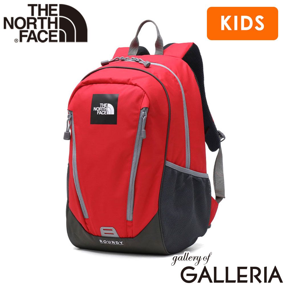 【日本正規品】 ザ・ノース・フェイス リュック キッズ 軽量 コンパクト THE NORTH FACE 男の子 女の子 軽い 22L ブランド 通学 遠足 子ども 子供 A4 中型 ノースフェイス ラウンディ NMJ72358 TNFレッド