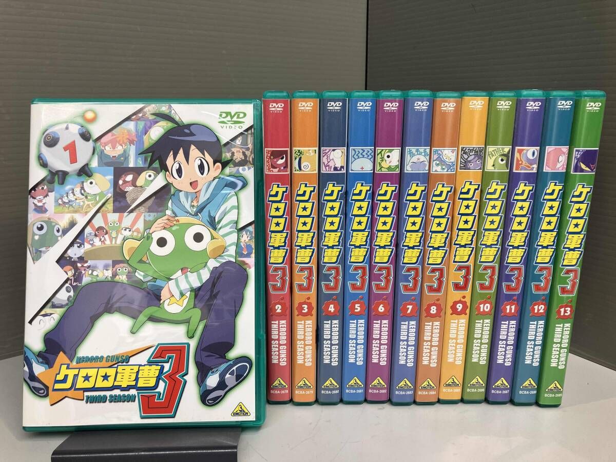 DVD [全13巻セット]ケロロ軍曹3rdシーズン 1~13