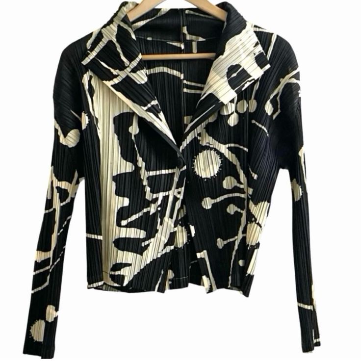 PLEATS PLEASE プリーツプリーズ issey miyake イッセイミヤケ 総柄 カーディガン ジャケット PP53-JO632 レディース 3