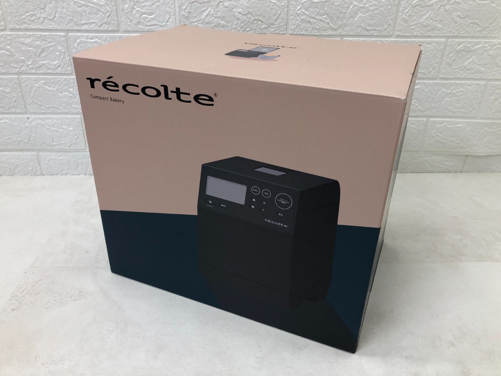 Recolte コンパクトベーカリー RBK-1(GY) ほぼ未使用 Recolte