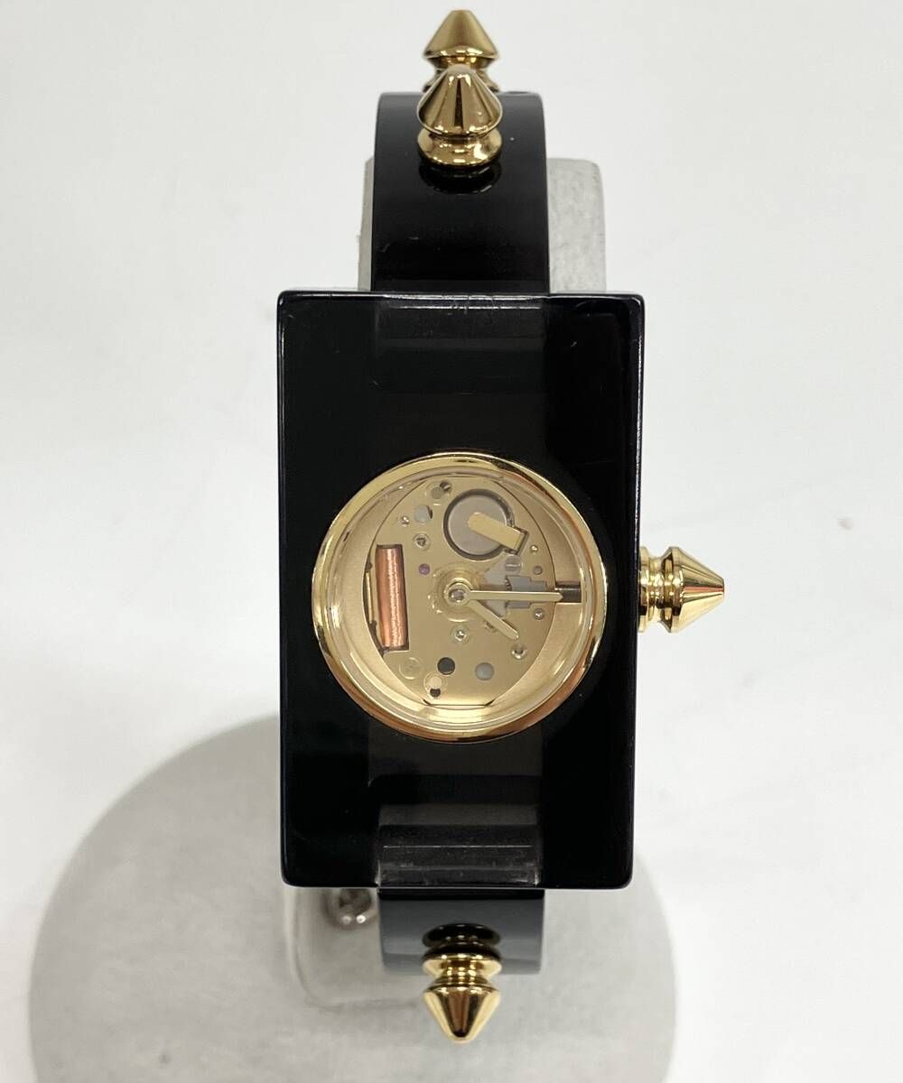 GUCCI 143.5 バングルウォッチ スパイク 腕時計 クォーツ 箱付き