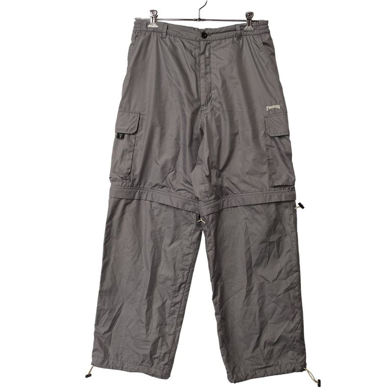 【現状渡し品】 THRASHER スラッシャー 90’S GIMMICK NYLON CARGO PANTS ギミック ナイロン カーゴ パンツ ボトムス 【157-260806-yn-01-izu】